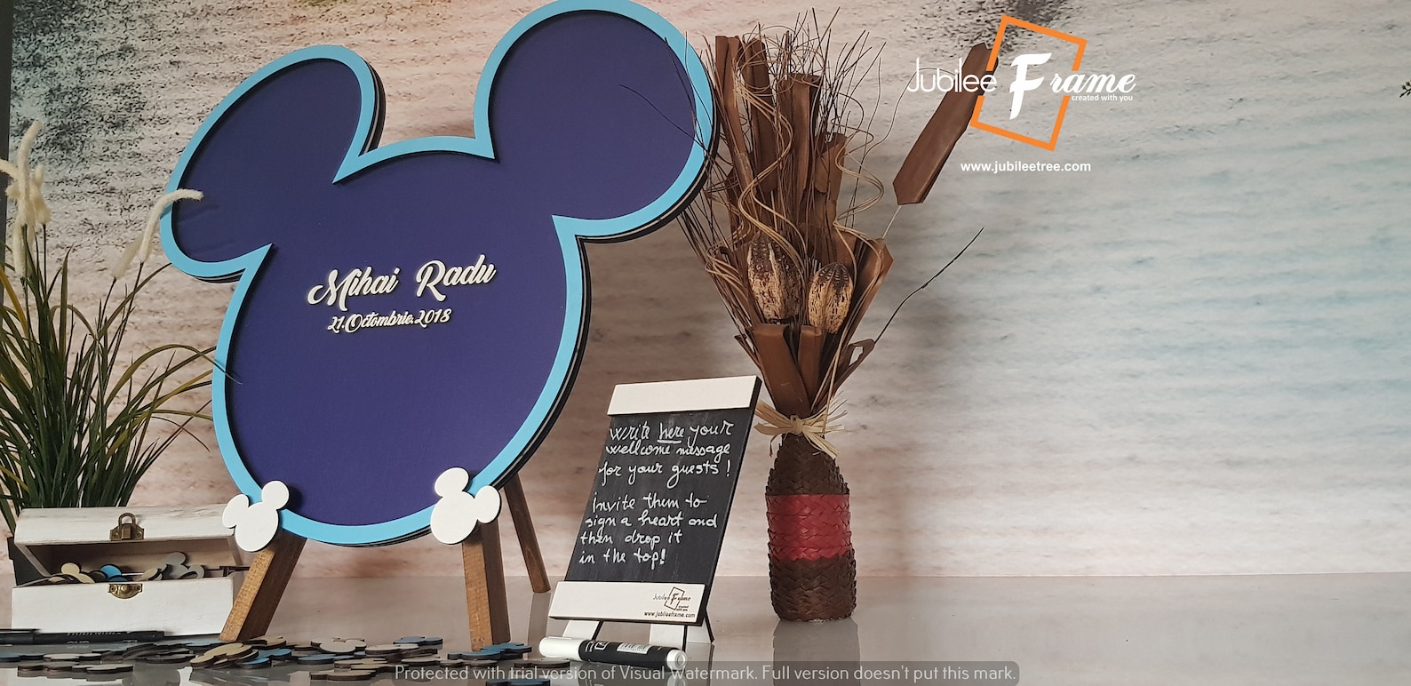 Disney Movie Inspired Guest Book Minnie Mickey Mouse Guest | Etsy