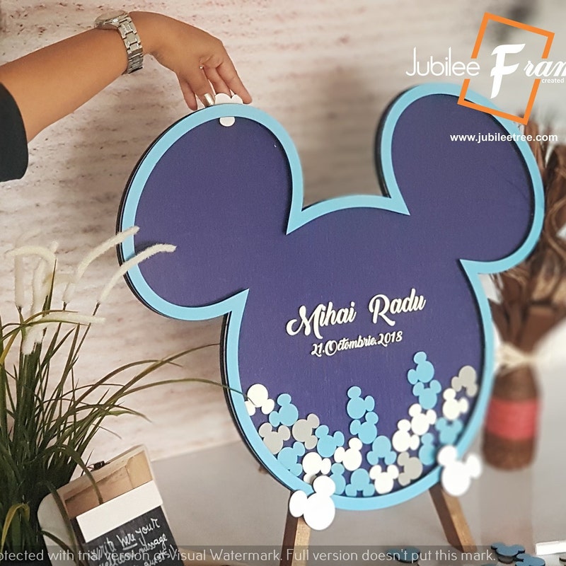 Mickey Guest Book - Etsy