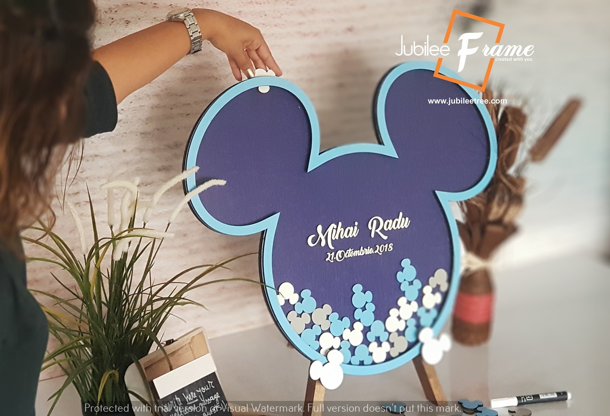 Disney Movie Inspired Guest Book Minnie Mickey Mouse Guest | Etsy
