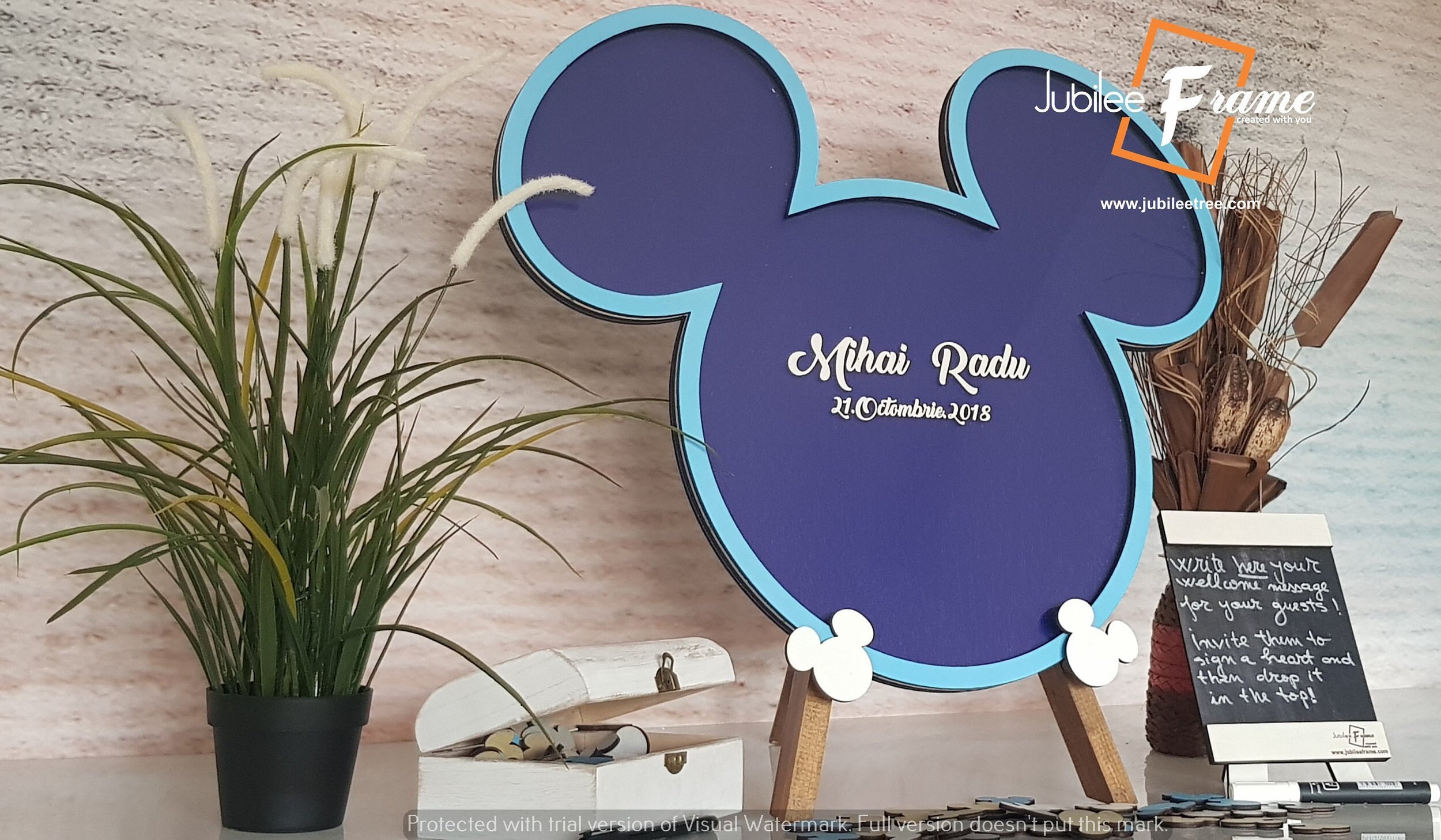 Disney Movie Inspired Guest Book Minnie Mickey Mouse Guest | Etsy