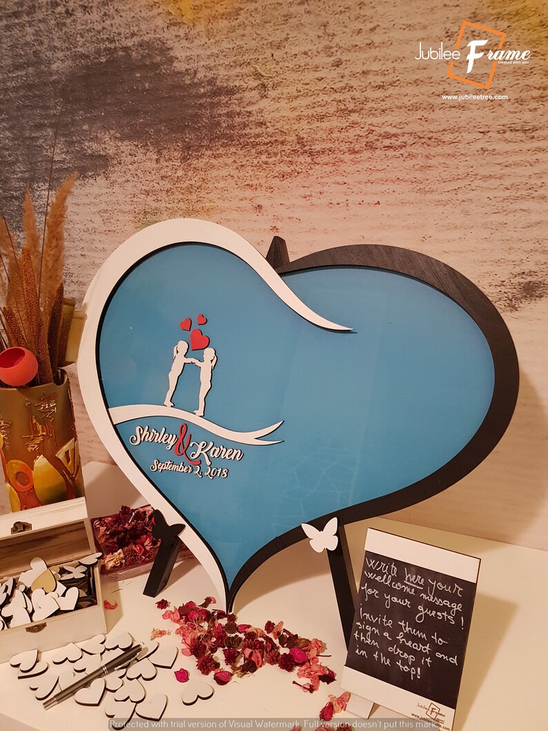 Guest Book Drop Box Baby Shower Guestbook Alternative Sign in Etsy