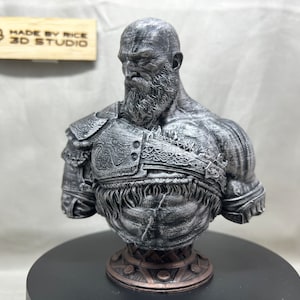 Kratos Bust - God of War - Design by Eastman