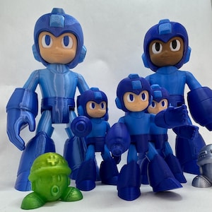 Mega Man Action Figure - Design Your Own Color Scheme Available