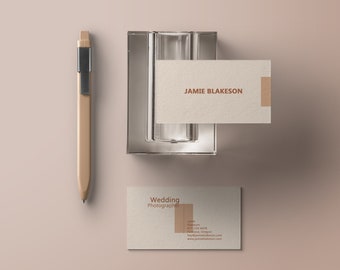 Modèle de carte de visite de photographie, modèle de carte de visite de photographie de mariage, carte de visite personnalisée Photoshop, carte de visite de photographie PSD