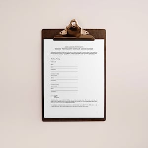 Wedding Photography Contract, Photography Wedding Contract, Wedding Photographer Template, Photography Contract Wedding, Templates