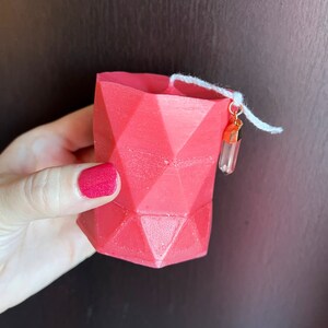 Magic Crystal Geometric Candle