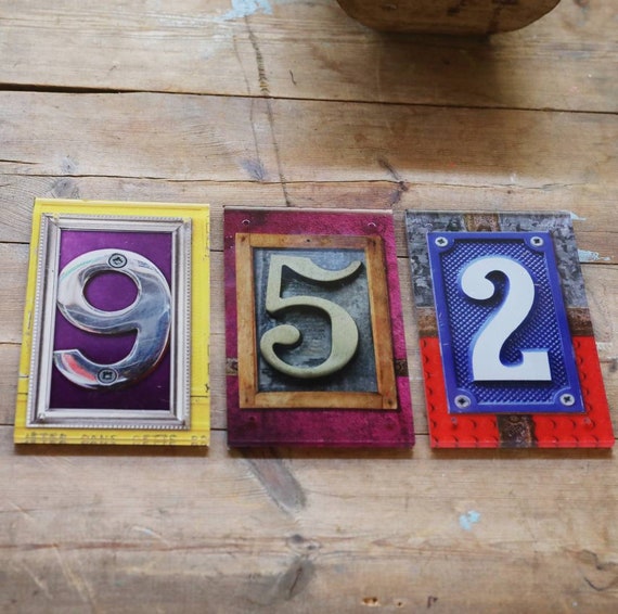 Outdoor Name Sign Mailbox Numbers Door Numbers And Letters Etsy