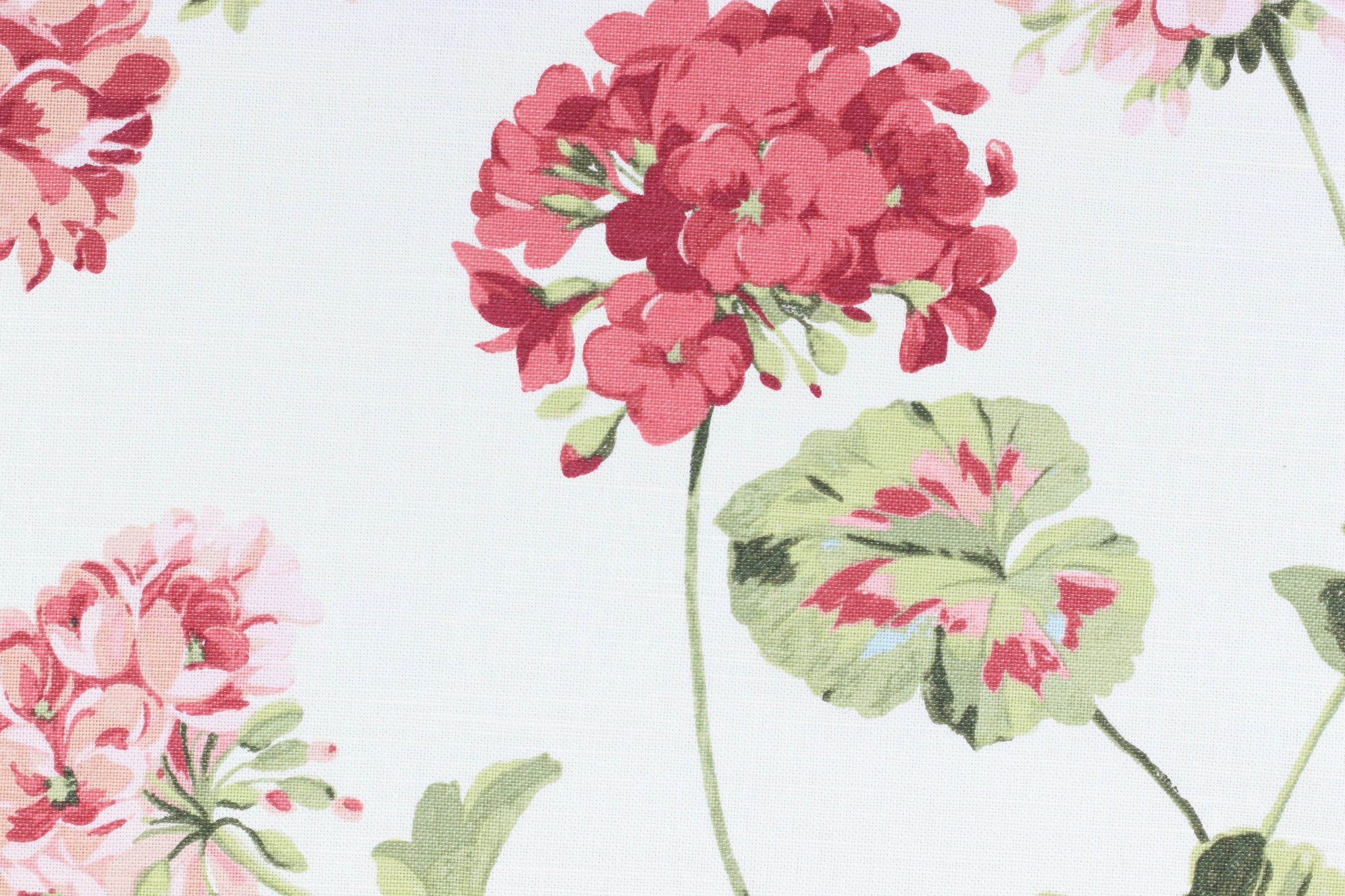 Laura Ashley Cranberry Geraniums curtain and light upholstery Etsy