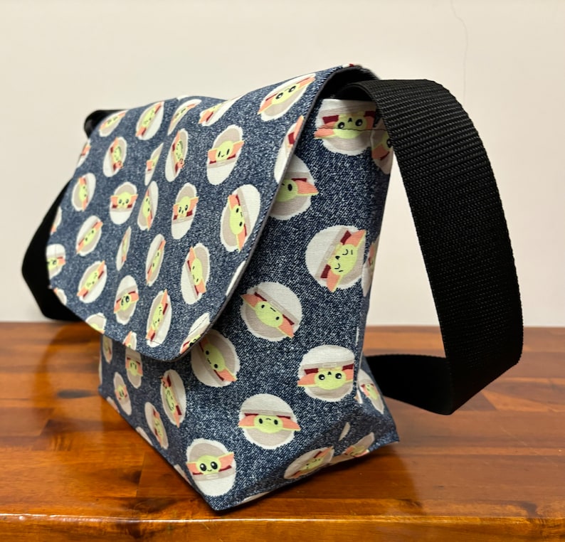 Bolso bandolera Baby Yoda Grogu, imagen 3