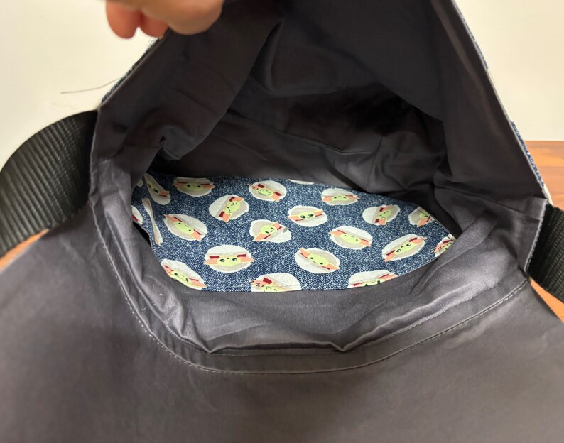 Bolso bandolera Baby Yoda Grogu, imagen 6