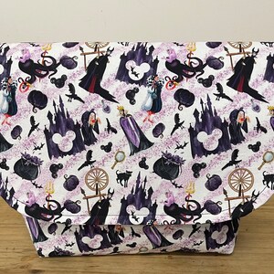 Disney villains Shoulder bag, villains messenger bag.