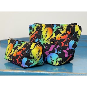 Bolsa de cosméticos, porta-moedas e bolsa de maquiagem do Piu-Piu. 3 tamanhos.