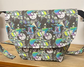 NCB Umhängetasche, Jack Skellington Messenger Bag.
