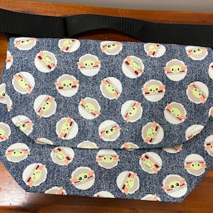 Bolso bandolera Baby Yoda Grogu, imagen 7