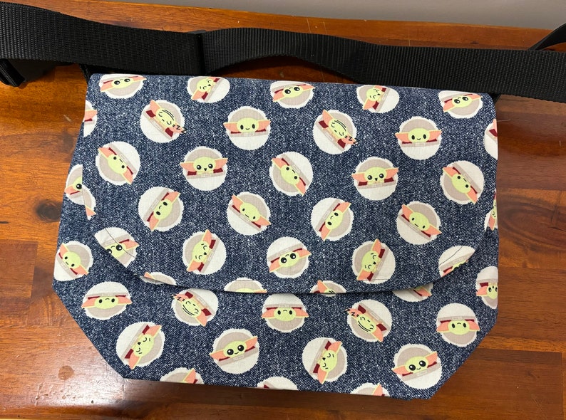 Bolso bandolera Baby Yoda Grogu, imagen 7