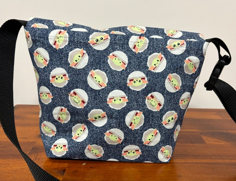 Bolso bandolera Baby Yoda Grogu, imagen 2