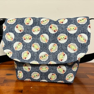 Bolso bandolera Baby Yoda Grogu, imagen 1