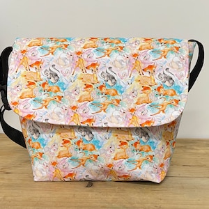 Sac Bambi, sac à langer, sac pour ordinateur pour femme, sac de voyage.
