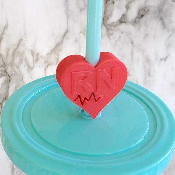 Stanley Cup Straw Cover Nurse Etsy