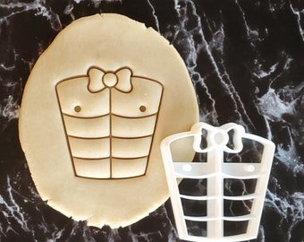 Six-Pack Abs Cookie Cutter