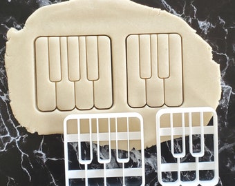 Piano Keys Cookie Cutter