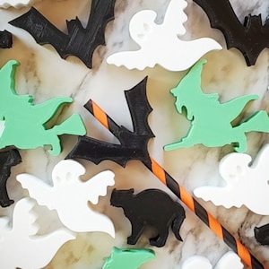 Halloween Straw Toppers