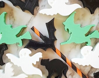 Halloween Straw Toppers