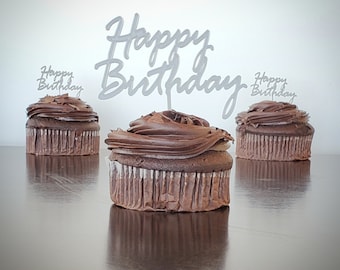 Happy Birthday Cake Topper