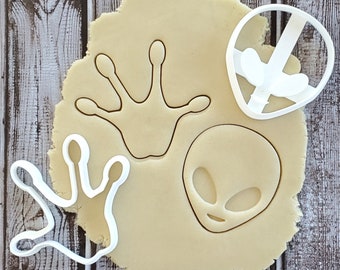 Alien Hand Cookie Cutter