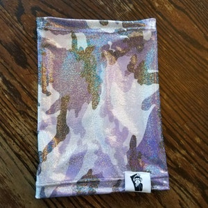Purple camo necktube