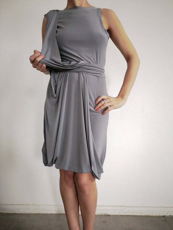 Greek Style Draped Dress Argentine Tango Dress Special Etsy