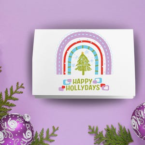Christmas Card | Customizable | Custom Cards | Personalize | Holiday Cards | Xmas Cards | Santa Claus | Card Sets | Physical Cards Envelopes