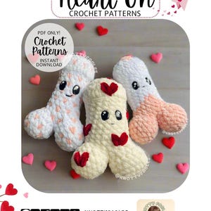 Heart On Crochet Pattern: Funny Amigurumi (Digital PDF)