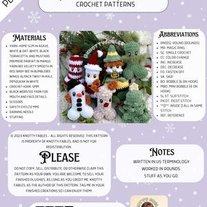 Christmas Peens Crochet Pattern: Funny Amigurumi (Digital PDF)