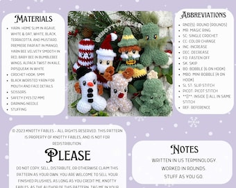 Deck the Balls, Modèle au crochet de Noël : Amigurumi amusant (PDF numérique)