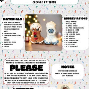 Hung for the Holidays Crochet Amigurumi Pattern (PDF)