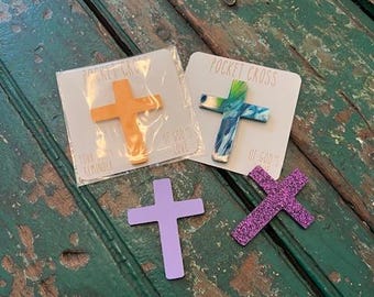 SVG pocket cross, digital pocket cross, laser svg, glowforge file, religious svg, cross file, Christian SVG