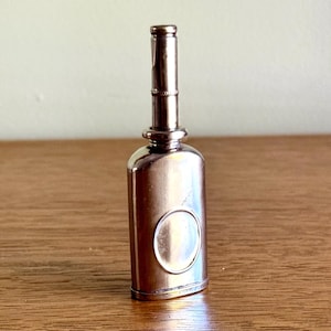 Vintage Small 1895 Oil Can | Tiny Oiler Bottle | Industrial Oil Dispenser | Small Lighter Fuel Can | Antique Oil Can
