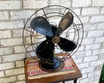 Vintage RM Electric Fan | Robbins & Myers 3 Speed Fan | Working Electric Metal Fan | Antique Metal Blade Fan