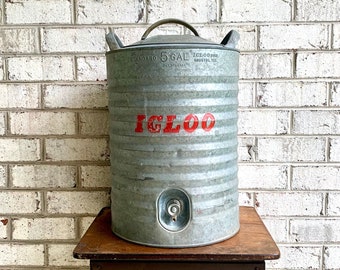 Antique metal water cooler 2025