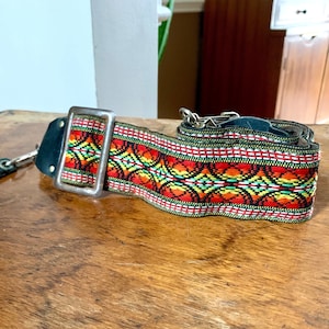 Vintage Boho Woven Camera Strap | Bohemian Style Camera Strap | Retro Camera Strap | Bag Strap | Vintage Photography