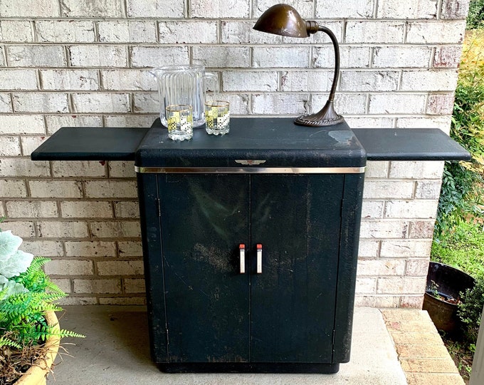 Rustic Industrial Metal Black Metal Bar Etsy