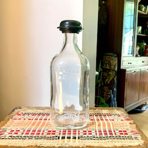 Vintage ASPF American Square-Pak Flask | Large American Sterilizer Beaker |Pyrex 2000ml Borosilicate Lab Flask | Apothecary Graduated Bottle