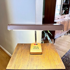 Vintage Industrial Model 311 Desk Lamp | Mid Century Desk Lamp | Goose Neck Desk Lamp | Task Desk Lamp | Florescent Desk Light