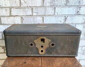 Vintage Silvertone Tube Radio Receiver Case 1920 39 s TRF Receiver Radio Metal Shell Vintage Radio Case Collectible Radio Shell