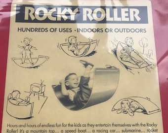 Vintage Rocky Roller Toy | Popular Product Inc. | Unique Toys | Vintage Toys | Hundreds of Uses | Imagination Toy | NOS Toys | Classic Toy