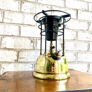 Vintage Tilley CS56 Camping Stove | Tilley-England Touring Stove | Paraffin Pressure Stove | Brass English Kerosine Burner Stove