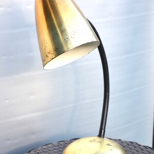 gold gooseneck light