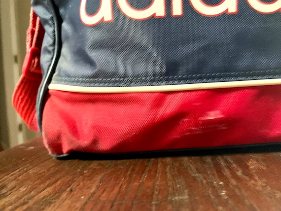 Vintage Adidas Shoulder Bag | 80's Adidas Duffel … - image 10