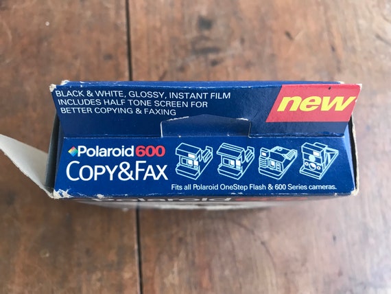 Vintage Polaroid 600 Film Polaroid Copy and Fax Instant Film 2